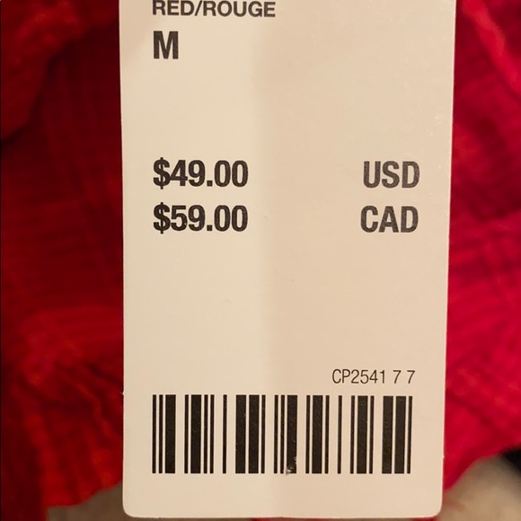 Urban Outfitters Red Crop Top - Picture 3 of 3